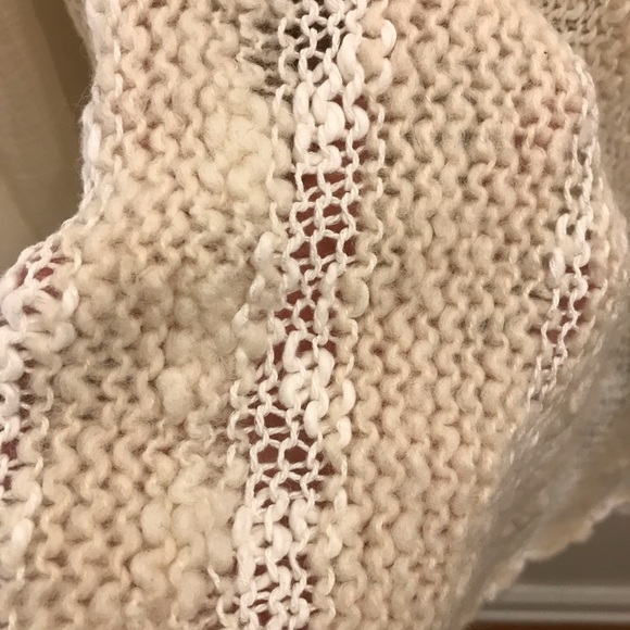 NWT Free People Aurora Crochet Knit Dress medium cream white ivory - Picture 6 of 9